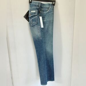 CALVIN KLEIN Medium Wash Flare Jeans Sz 14x30 #WB98A08